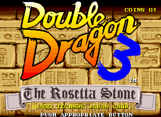 Double Dragon III - The Rosetta Stones