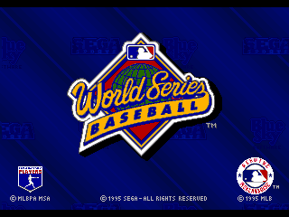 World Series Baseball '95