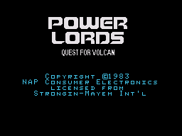 Power Lords - Quest for Volcan