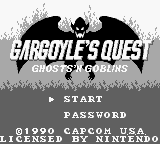 Gargoyle's Quest - Ghosts'n Goblins