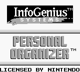 InfoGenius Systems - Personal Organizer
