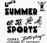 Litti's Summer Sports