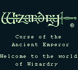 Wizardry Gaiden 2 - Curse of the Ancient Emperor