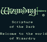 Wizardry Gaiden 3 - Scripture of the Dark