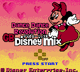 Dance Dance Revolution GB - Disney Mix