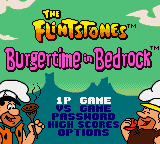 Flintstones, The - Burgertime in Bedrock
