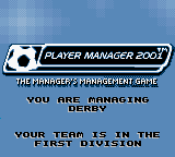 Player Manager 2001