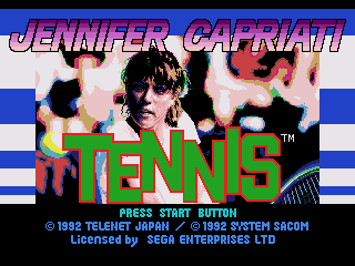 Jennifer Capriati Tennis