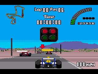 Nigel Mansell S World Championship - Скачать - Ромы - Sega.