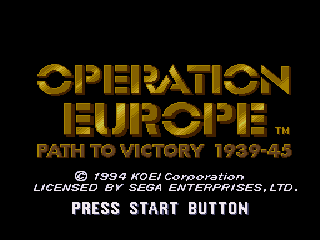 Operation Europe - Path to Victory 1939-1945