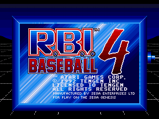 RBI Baseball 4