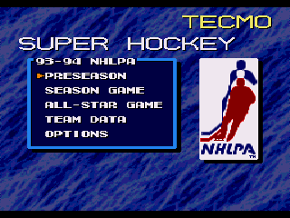 Tecmo Super Hockey