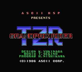 TZR Grand Prix Rider