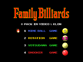 Family Billiard