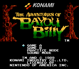 Adventures of Bayou Billy, The