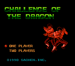 Challenge of the Dragon (Sachen)