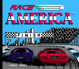 Race America - Download - ROMs - Nintendo Entertainment System (NES)