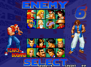 REAL BOUT FATAL FURY, NEOGEO, Jogos