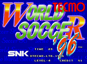 Tecmo World Soccer '96