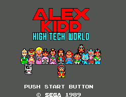 Alex Kidd in High Tech World