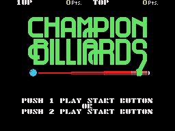 Champion Billards