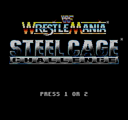 WWF Wrestlemania Steel Cage Challenge
