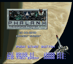 Phalanx - The Enforce Fighter A-144