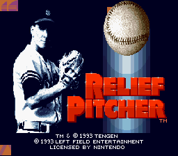 Relief Pitcher