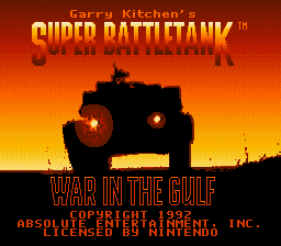 Super Battletank - War in the Gulf