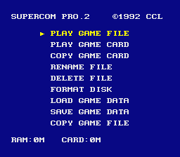 Supercom Pro 2 BIOS